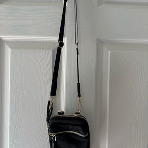 Elegant Black Crossbody Bag